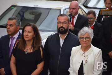 Procesión religiosa por las calles de El Ejido (Foto Francisco Javier Santana)
